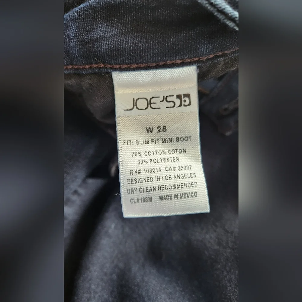 Joe's Slim Fit Mini Boot Cut Jean - Size 28 - Picture 4 of 10
